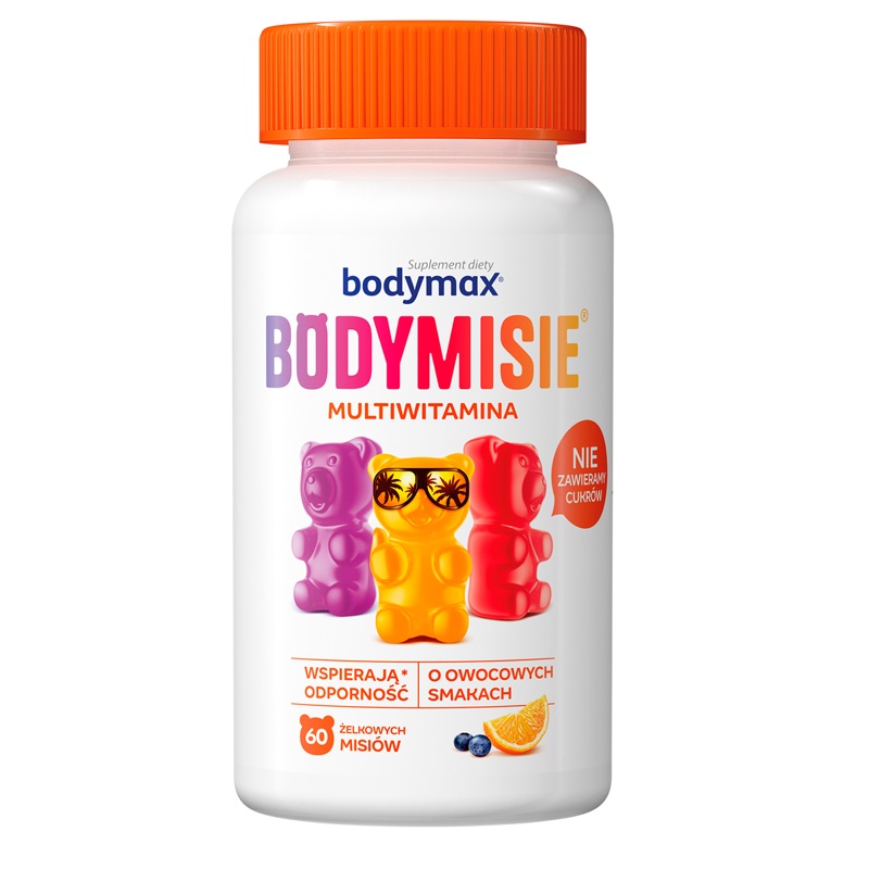 7406011652359818 Bodymisie żelki dla dzieci suplement diety Multiwitamina 60szt. - obrazek 1