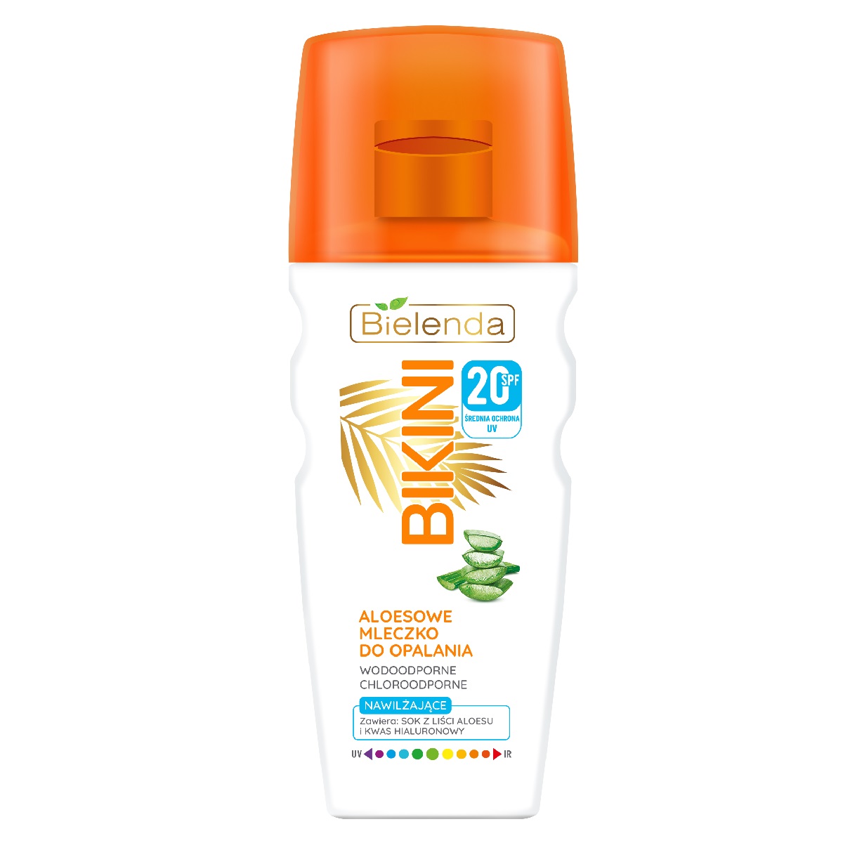 74066391650887791 Bikini aloesowe mleczko do opalania SPF20 200ml - obrazek 1