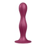Double Ball-R dildo z kulkami gejszy Red