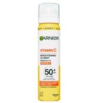 Vitamin C rozświetlająca mgiełka ​​UV na makijaż z SPF50+ i witaminą C 75ml