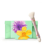 Days In Bloom Flowery Brush Set zestaw wielofunkcyjny pędzel 4w1 i etui