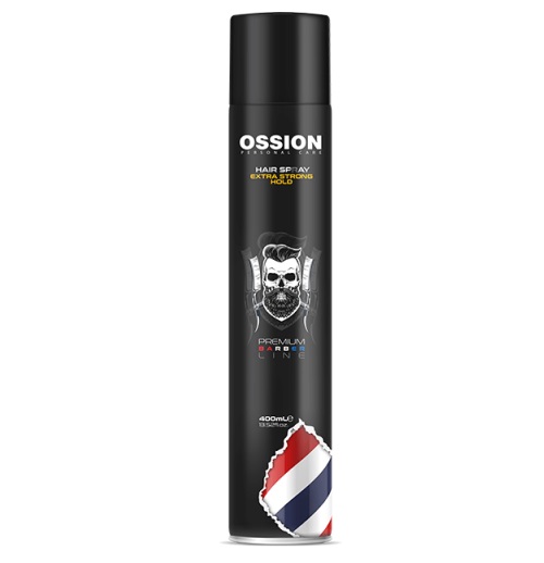 74144591614260468 Ossion Premium Barber Hair Spray lakier do włosów Extra Strong 400ml - obrazek 1