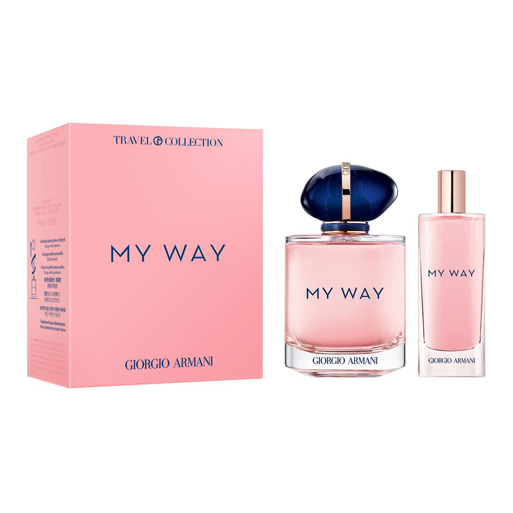 74155631718019836 My Way zestaw woda perfumowana spray 90ml + woda perfumowana spray 15ml - obrazek 1