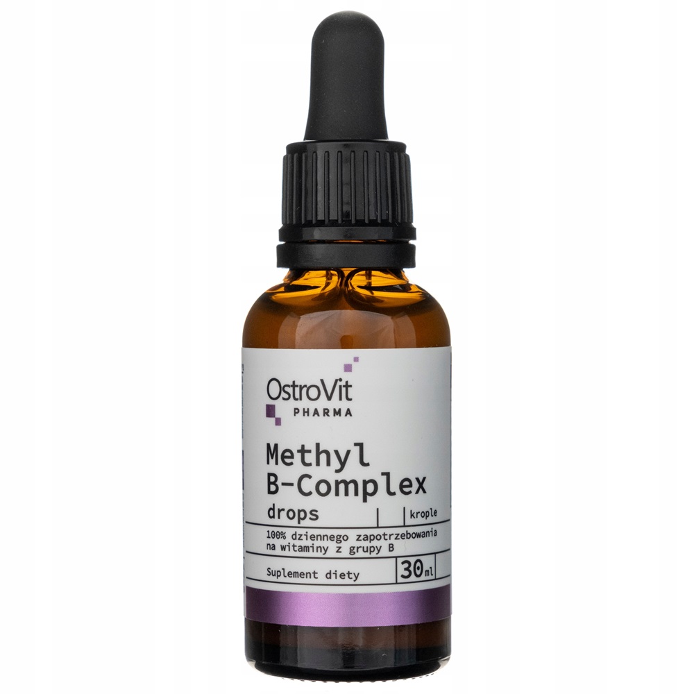 74156461741690860 Methyl B-Complex suplement diety w kroplach 30ml - obrazek 1