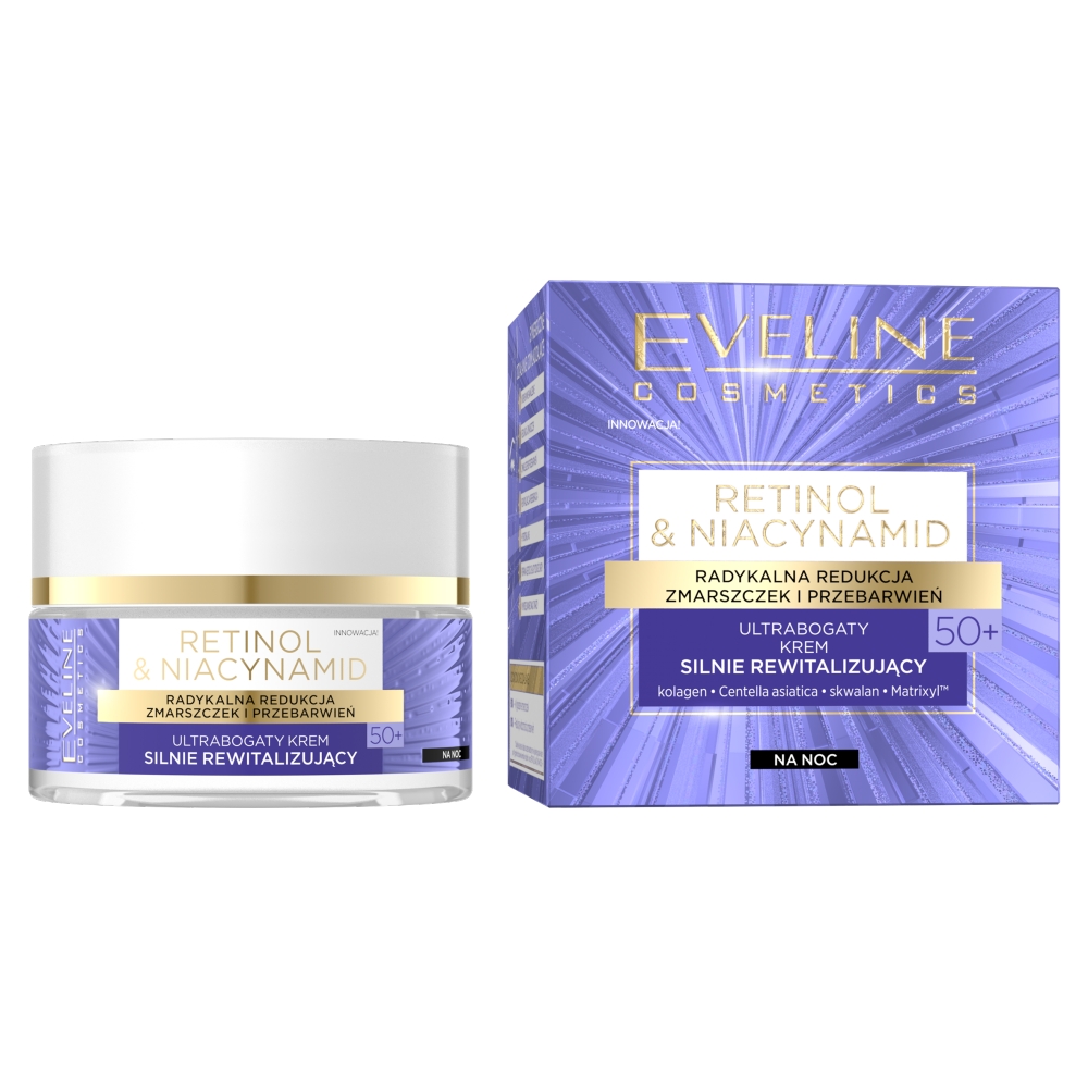 74363241675837555 Retinol&Niacynamid ultrabogaty krem silnie rewitalizujący na noc 50+ 50ml - obrazek 1