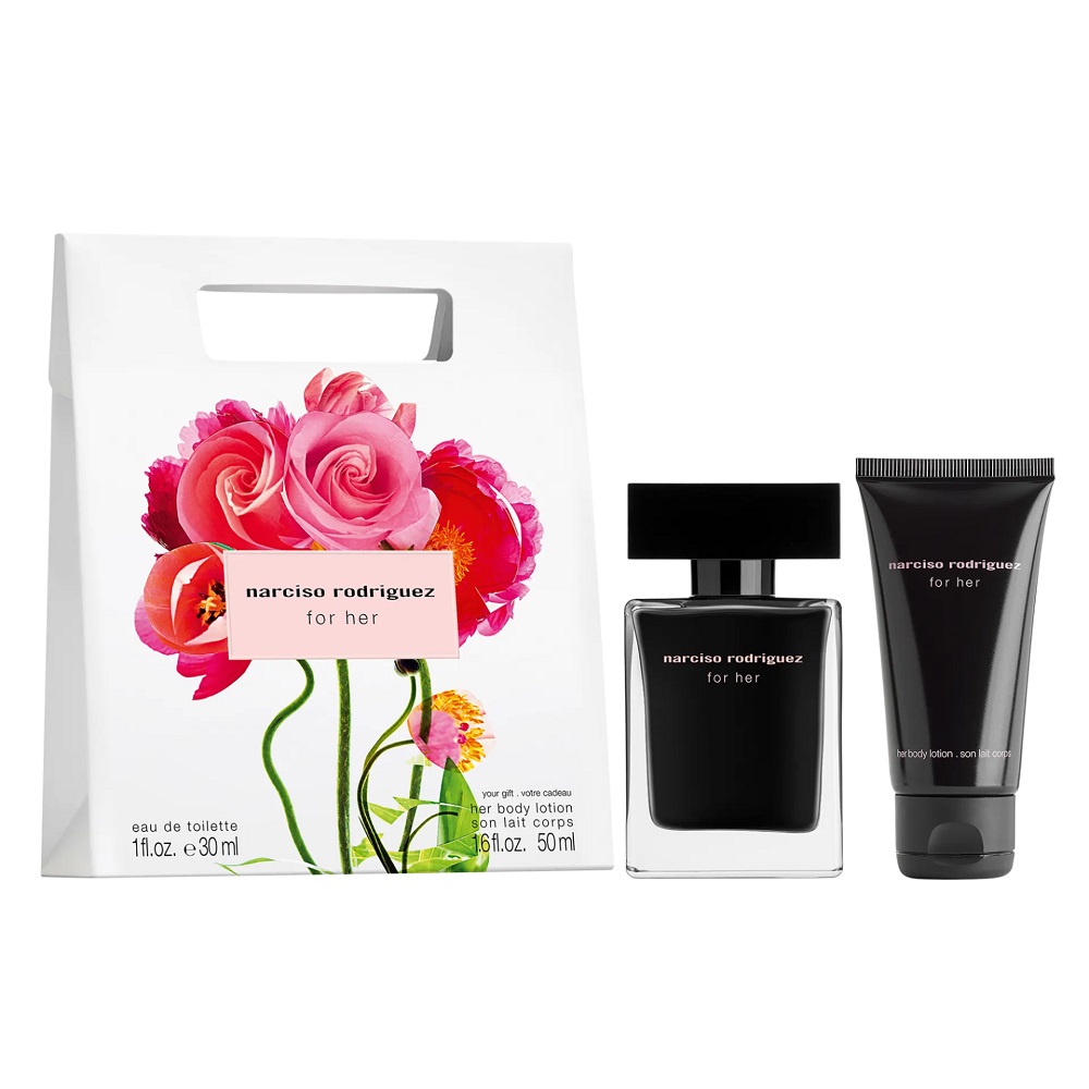 74434951722253460 For Her zestaw woda toaletowa spray 30ml + balsam do ciała 50ml - obrazek 1
