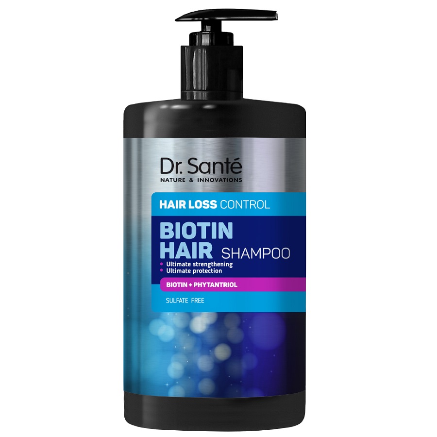 74510931678710876 Biotin Hair Shampoo szampon przeciw wypadaniu włosów z biotyną 1000ml - obrazek 1