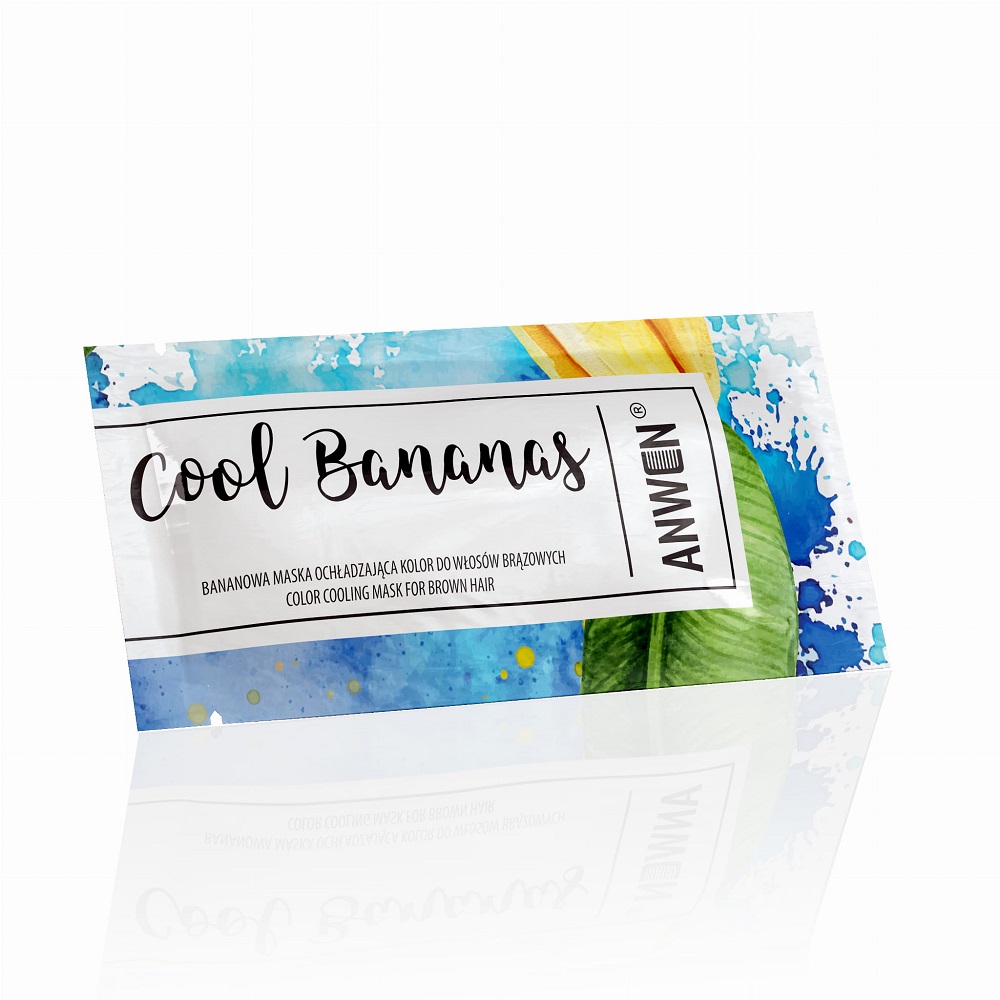 74612571681809732 Cool Bananas bananowa maska ochładzająca kolor do włosów brązowych 10ml - obrazek 1