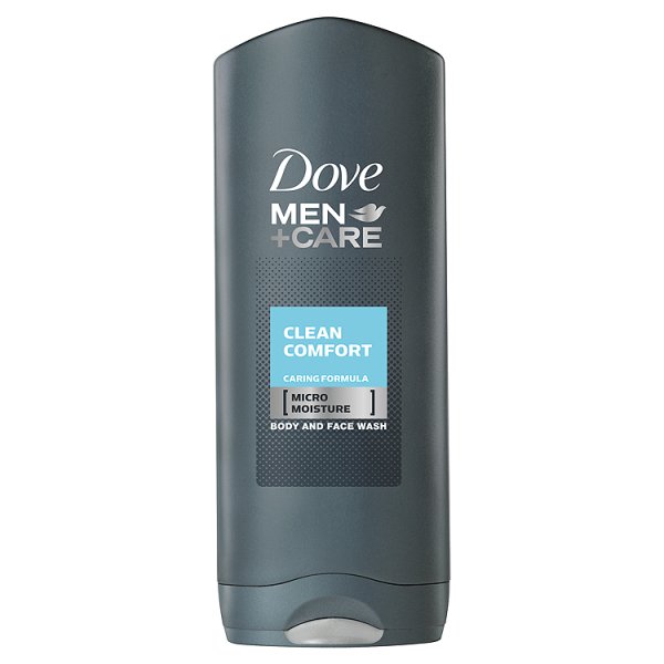 74634101572271619 Men + Care Clean Comfort Body & Face Wash żel pod prysznic do mycia ciała i twarzy Micro Moisture 250ml - obrazek 1