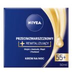 Przeciwzmarszczkowy + Rewitalizujący krem na noc 55+ 50ml