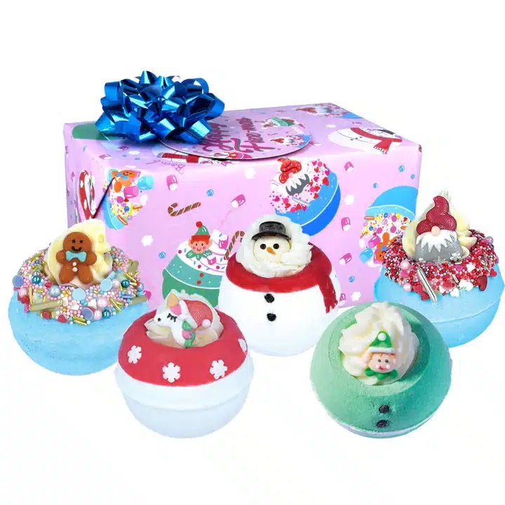 74869791731665255 Happy Fizzmass zestaw upominkowy do kąpieli 5szt - obrazek 1