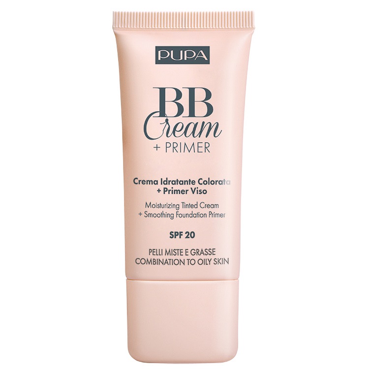 74899741688465000 BB Cream + Primer Combination To Oily Skin SPF20 krem BB i baza pod makijaż do cery tłustej i mieszanej 001 Nude 30ml - obrazek 1