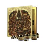 Baśniowa Księga Kalendarz Adwentowy świeczki tealight 12x15ml + świeczki sojowe w słoiczkach 12x30ml