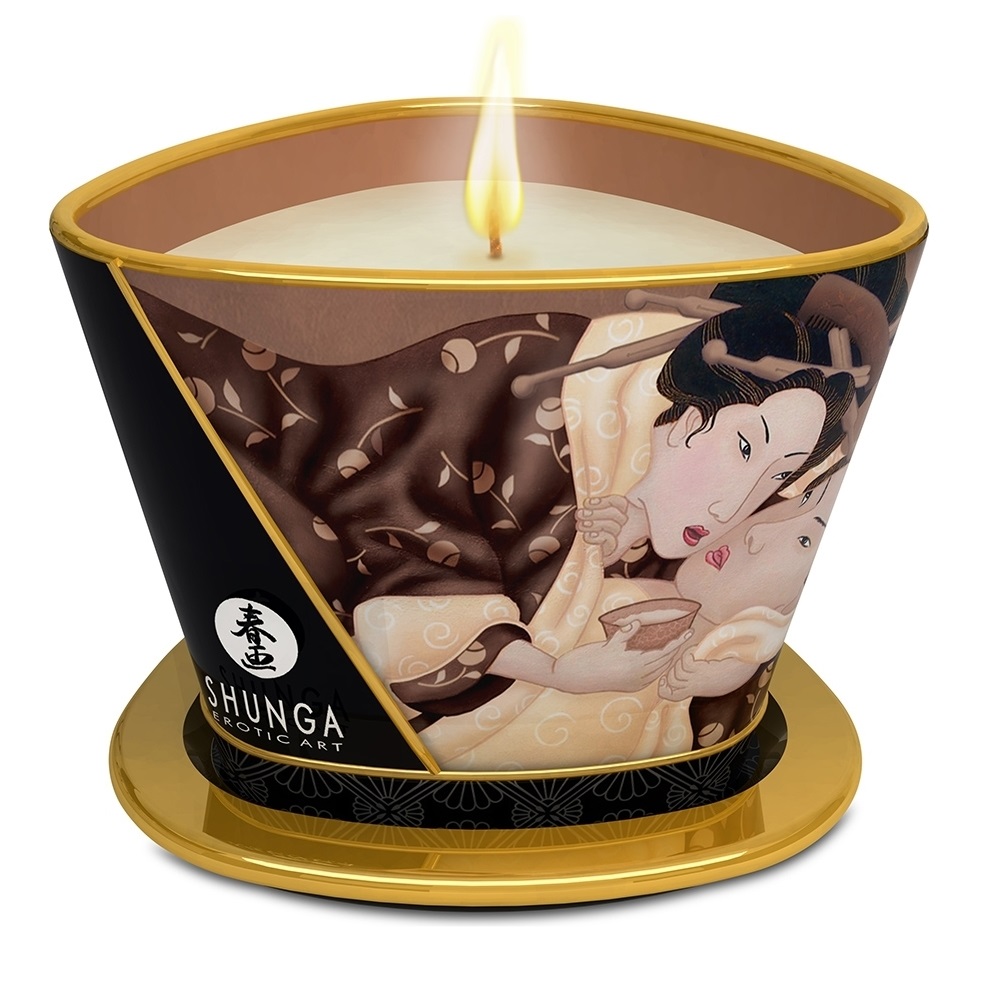 75005961632835552 Massage Candle świeca do masażu Chocolate 170ml - obrazek 1