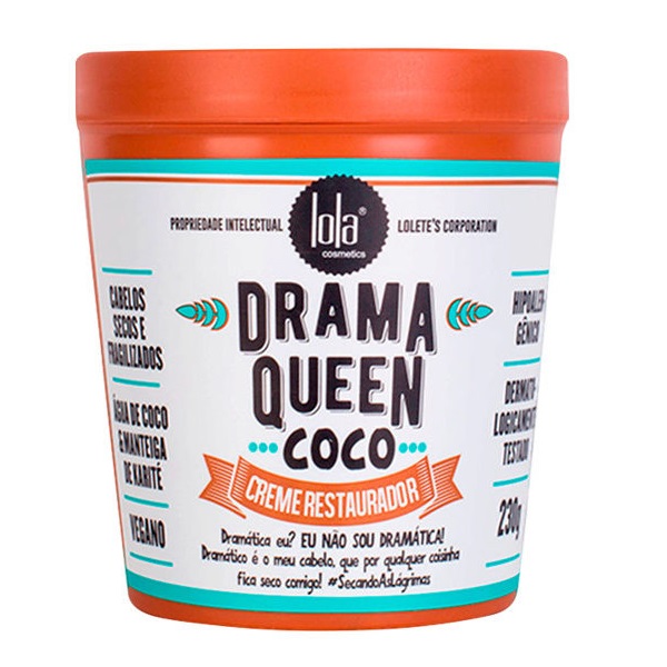 75050351752252387 Drama Queen Coco regenerujący krem do włosów 230g - obrazek 1