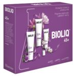 45+ zestaw krem na dzień 50ml + krem na noc 50ml + krem do oczu i ust 15ml