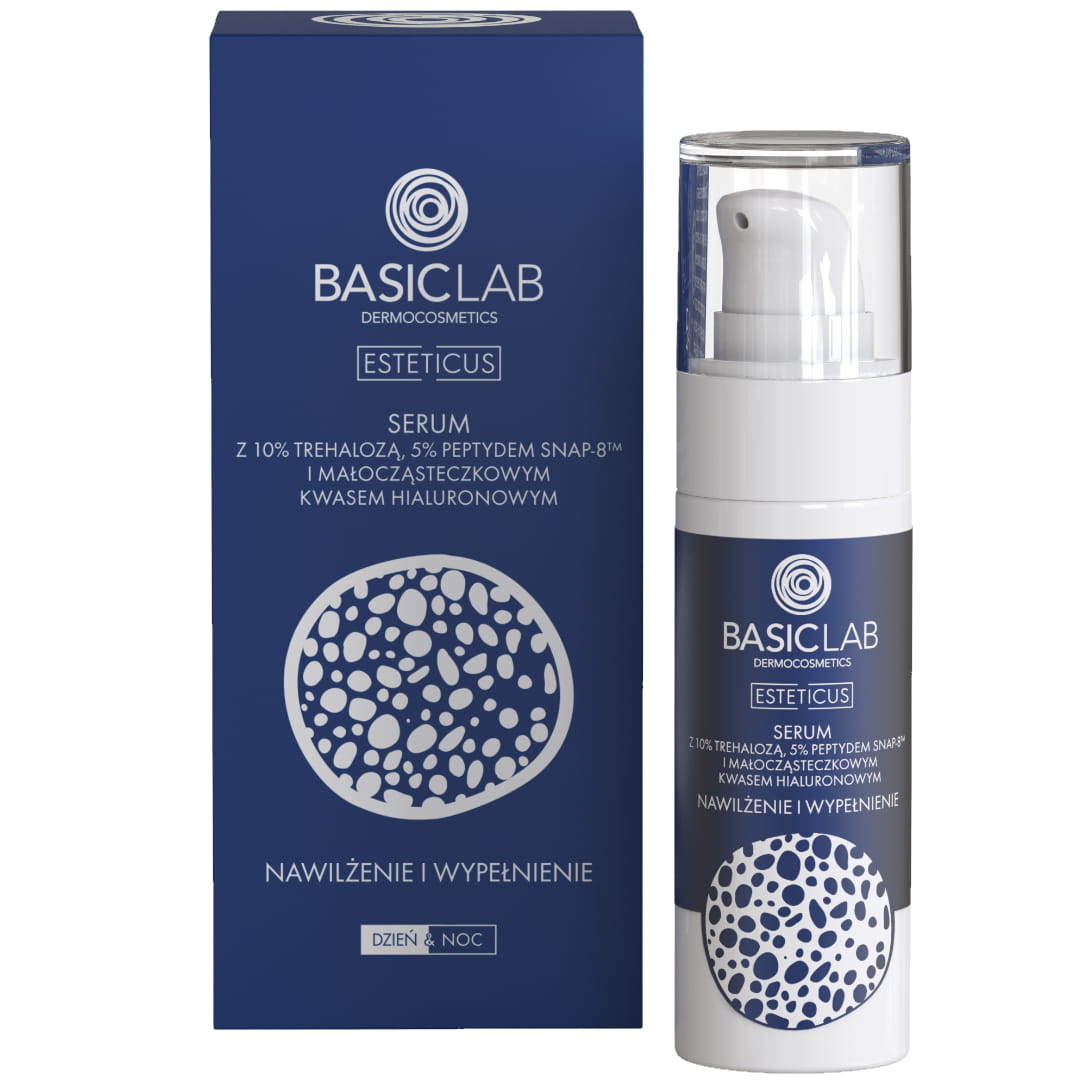 75155751671018976 Esteticus serum z 10% trehalozą 5% peptydem SNAP-8 i małocząsteczkowym kwasem hialuronowym 30ml - obrazek 1