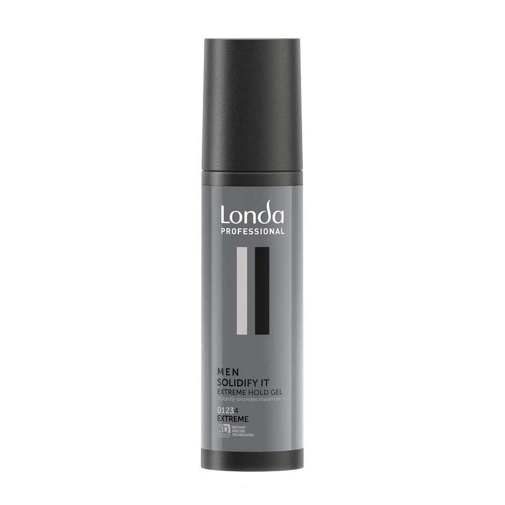 75194071667218679 Men Solidify It Extreme Hold Gel ekstremalnie utrwalający żel do włosów dla mężczyzn 100ml - obrazek 1
