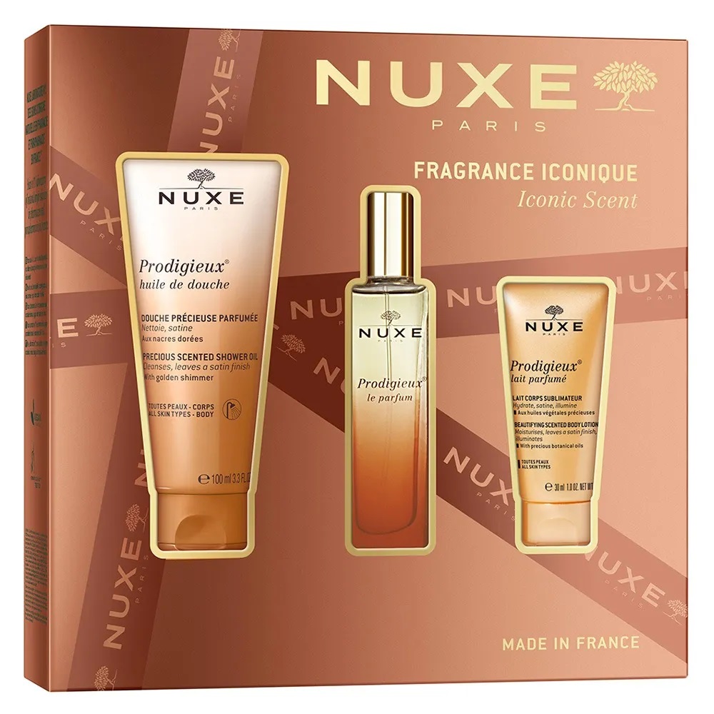 75209431761654041 Iconic Scent zestaw perfumy 30ml + olejek pod prysznic 100ml + perfumowane mleczko do ciała 30ml - obrazek 1