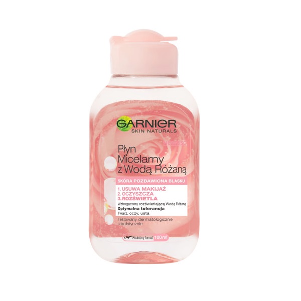 7524661651665841 Skin Naturals płyn micelarny z wodą różaną 100ml - obrazek 1