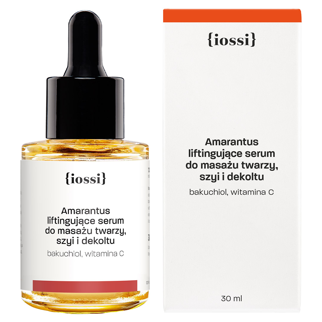 75322101734080276 Amarantus ujędrniająco-liftingujące serum do masażu twarzy z bakuchiolem i witaminą C 30ml - obrazek 1