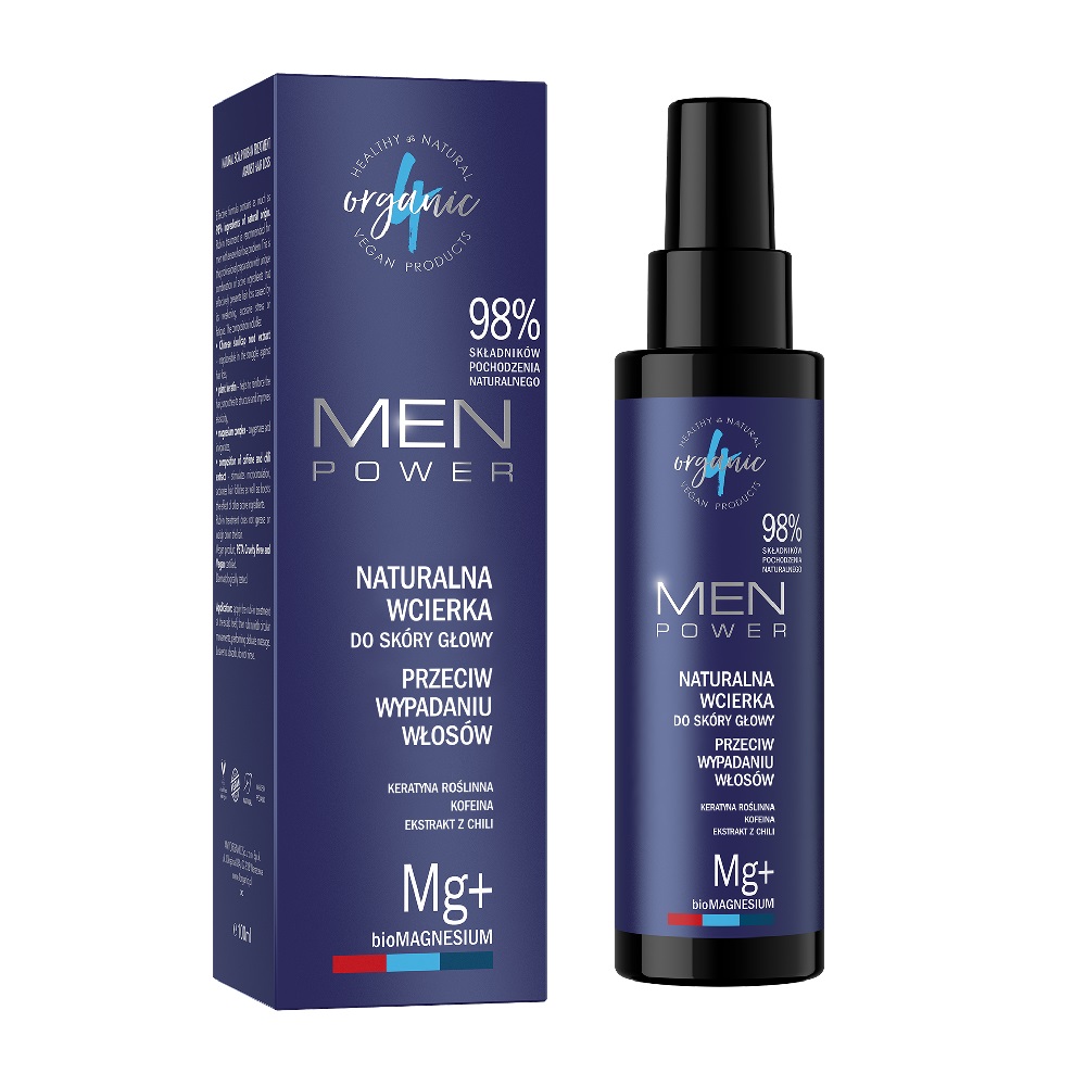 75339711674485083 Men Power naturalna wcierka do skóry głowy przeciw wypadaniu włosów 100ml - obrazek 1