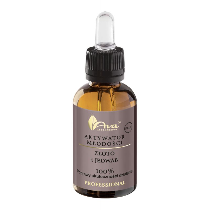 7537221659539975 Aktywator Młodości PLUS serum Złoto i Jedwab 30ml - obrazek 1