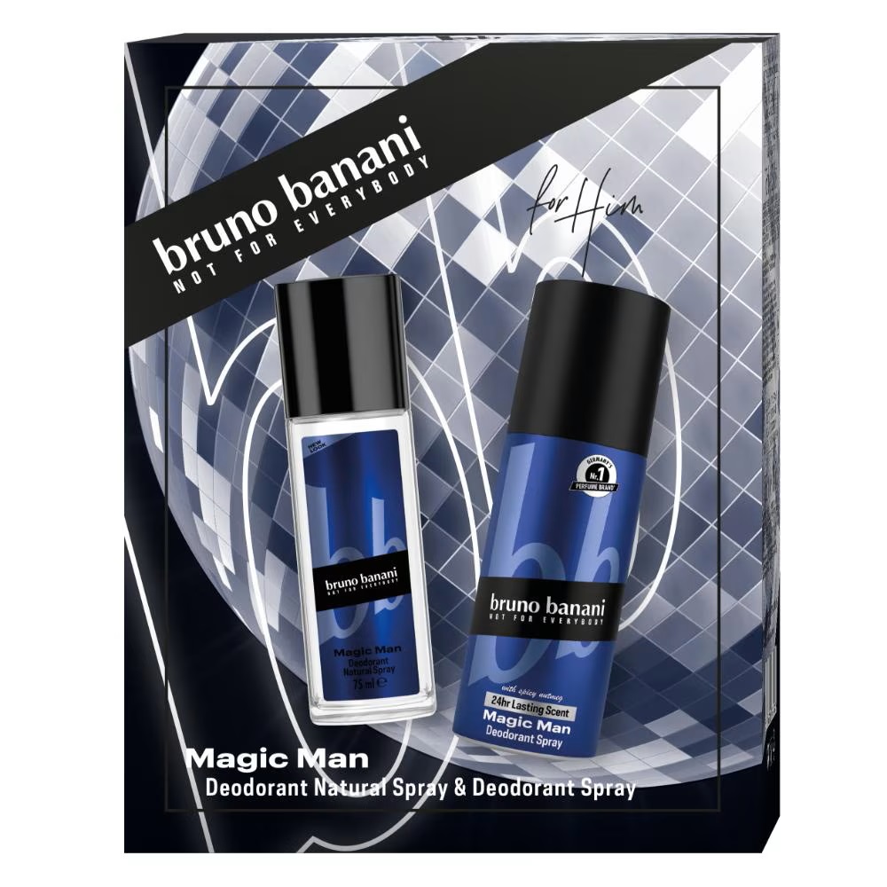 75532401765276937 Magic Man zestaw dezodorant w naturalnym sprayu 75ml + dezodorant spray 150ml - obrazek 1