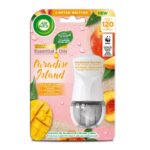Paradise Island elektryczny odświeżacz powietrza i wkład Mango i Brzoskwinia Spritz z Malediwów 19ml