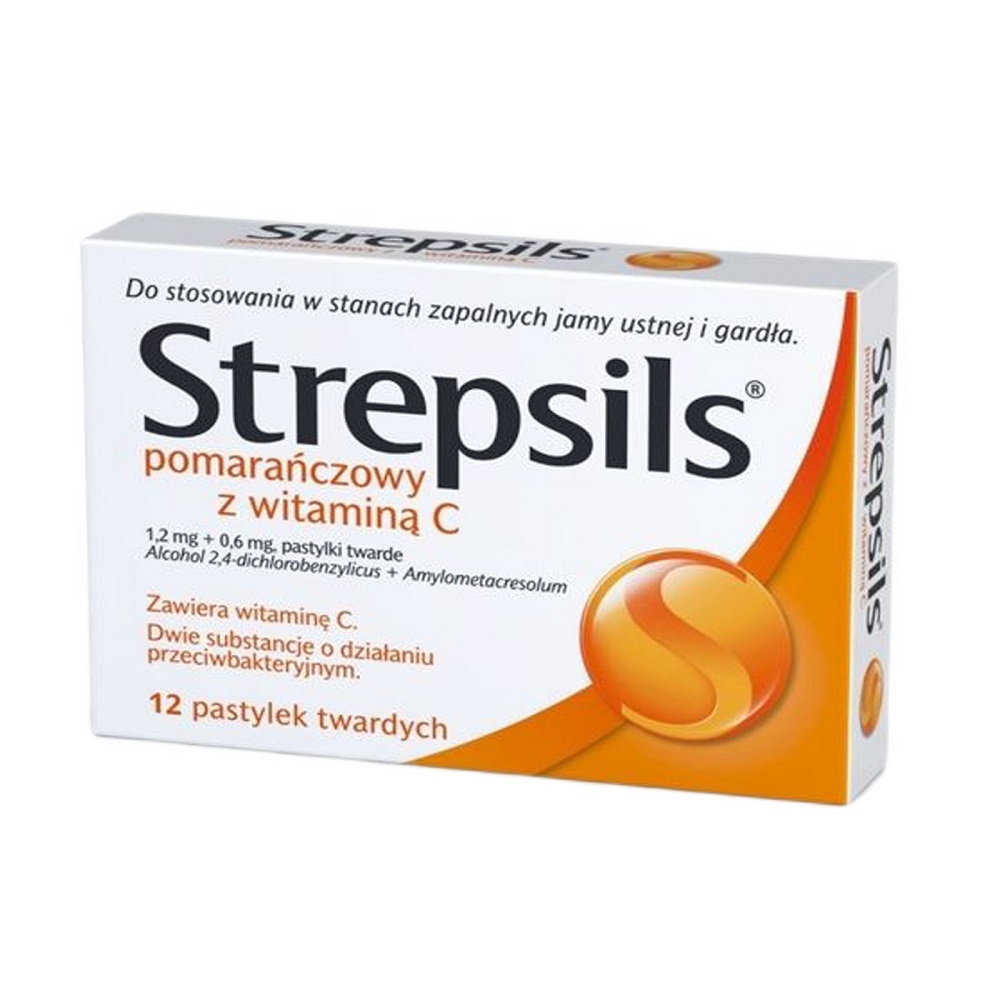 75599141758198876 Pastylki do ssania z pomarańczą i witaminą C 12szt. - obrazek 1
