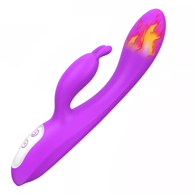 75626611664532805 Naughty wibrator podgrzewany z 9 trybami wibracji Purple - obrazek 1