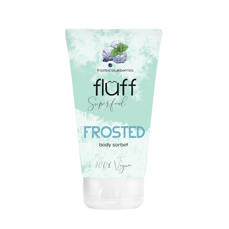 75642651684235590 Frosted Body Sorbet sorbet do ciała Frosted Blueberries 150ml - obrazek 1