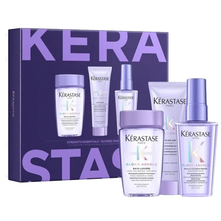 75647381730706118 Blond Absolu zestaw szampon do włosów 80ml + odżywka do włosów 75ml + olejek do włosów 50ml - obrazek 1