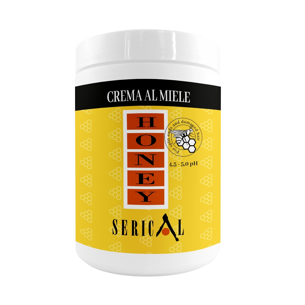 75682501699561202 Serical Crema al Miele miodowa maska do włosów 1000ml - obrazek 1