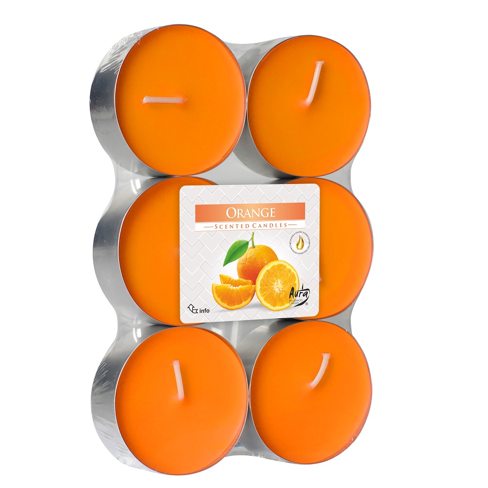75729741699008112 Podgrzewacze zapachowe maxi Orange 6szt. - obrazek 1
