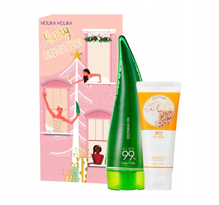 75858721637069253 Zestaw Aloe 99% Soothing Gel wielofunkcyjny żel aloesowy 250ml + Daily Fresh Rice Cleansing Foam pianka oczyszczająca z ekstraktem z ryżu 150ml - obrazek 1