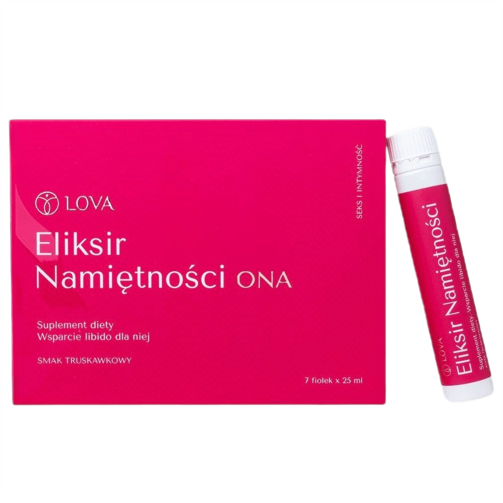 75978891751440887 Eliksir Namiętności Ona suplement diety Truskawka 7x25ml - obrazek 1