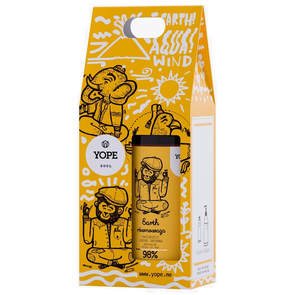 76028411674804517 Soul Earth zestaw naturalne mydło do rąk 500ml + naturalny krem do rąk 50ml - obrazek 1