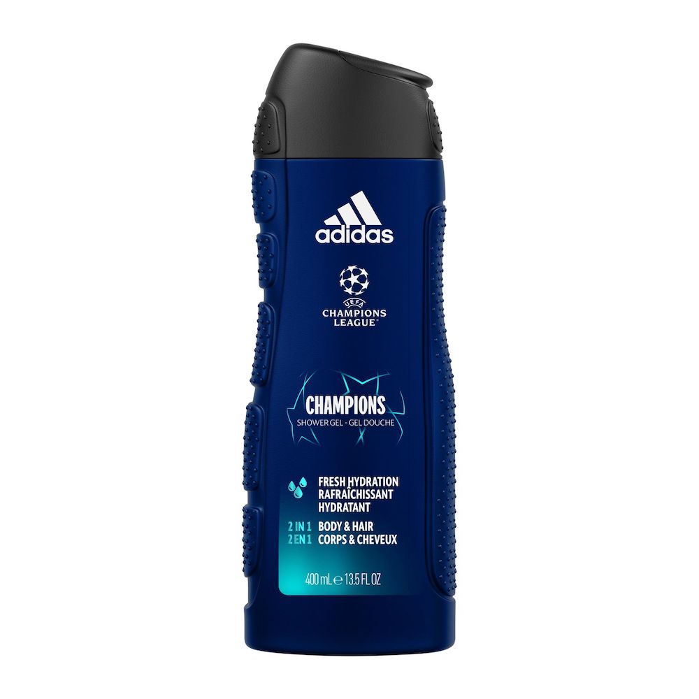 76043911690454825 Uefa Champions League Champions żel pod prysznic 2w1 dla mężczyzn 400ml - obrazek 1