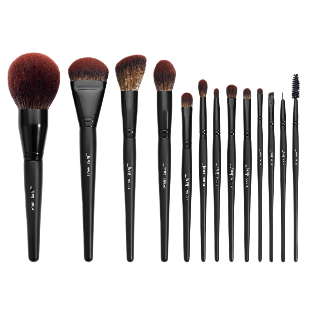 7612841719496141 Makeup Lover Makeup Brush Collection zestaw pędzli do makijażu Phantom Black 13szt. - obrazek 1