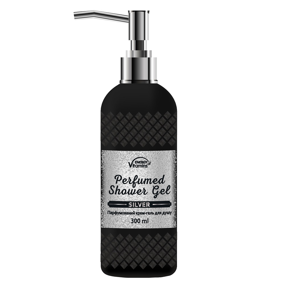 76162261697517452 Perfumowany żel pod prysznic Silver 300ml - obrazek 1