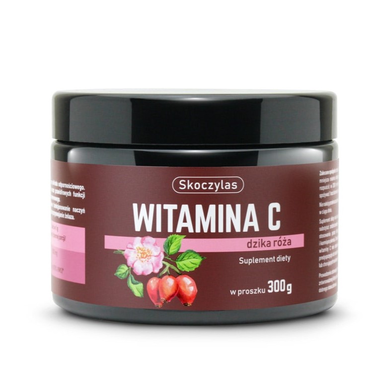 76175911742823720 Witamina C + Dzika Róża suplement diety w proszku 300g - obrazek 1