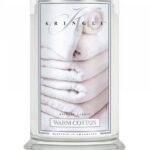 Duża świeca zapachowa z dwoma knotami Warm Cotton 623g