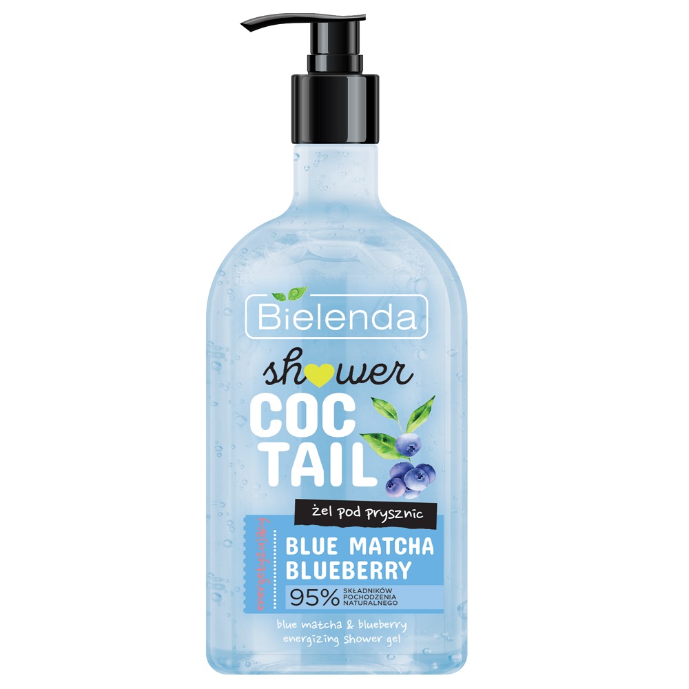 76190101697551094 Shower Cocktail energetyzujący żel pod prysznic Blue Matcha + Blueberry 400ml - obrazek 1