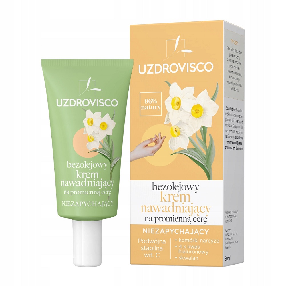 76358841674809769 Bezolejowy krem nawadniający na promienną cerę 50ml - obrazek 1