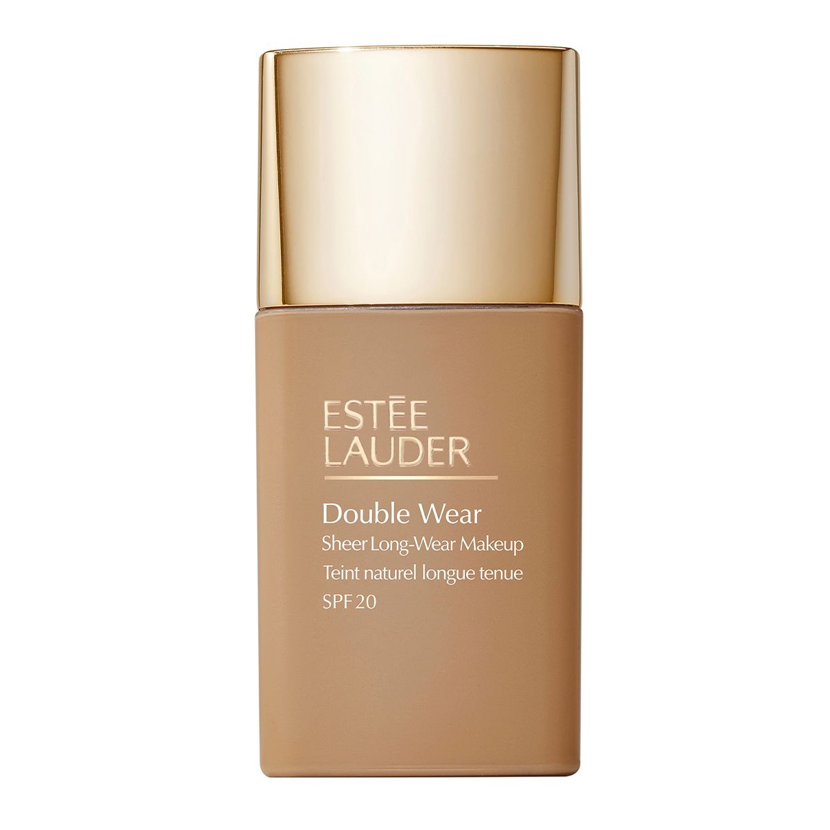 7638381638526192 Double Wear Sheer Long-Wear Foundation SPF20 długotrwały półprzezroczysty matowy podkład do twarzy 4N1 Shell Beige 30ml - obrazek 1