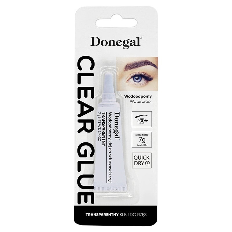 76397081724141074 Clear Glue wodoodporny klej do rzęs Transparentny 7g - obrazek 1