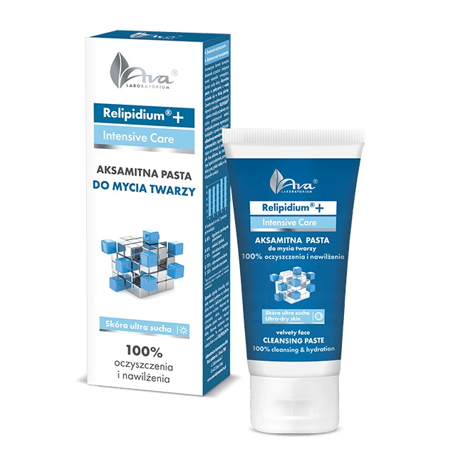 76526551682600133 Relipidium+ aksamitna pasta do mycia twarzy 50ml - obrazek 1