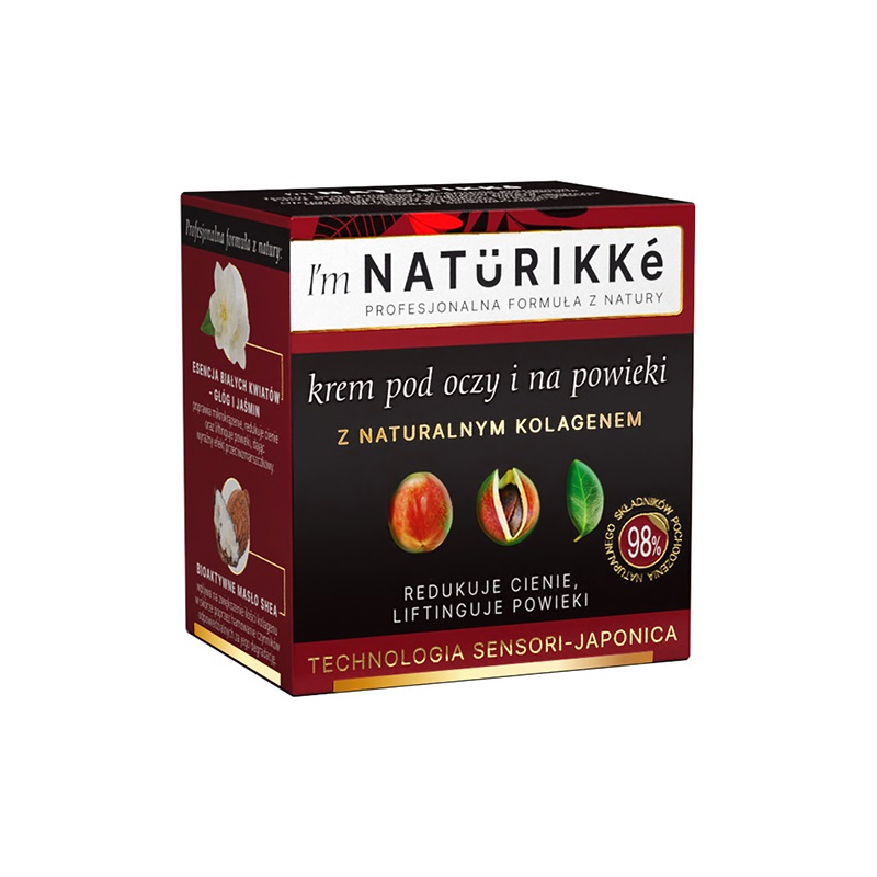 76635821660825671 Profesjonalna Formuła Z Natury krem pod oczy i na powieki z naturalnym kolagenem 15ml - obrazek 1