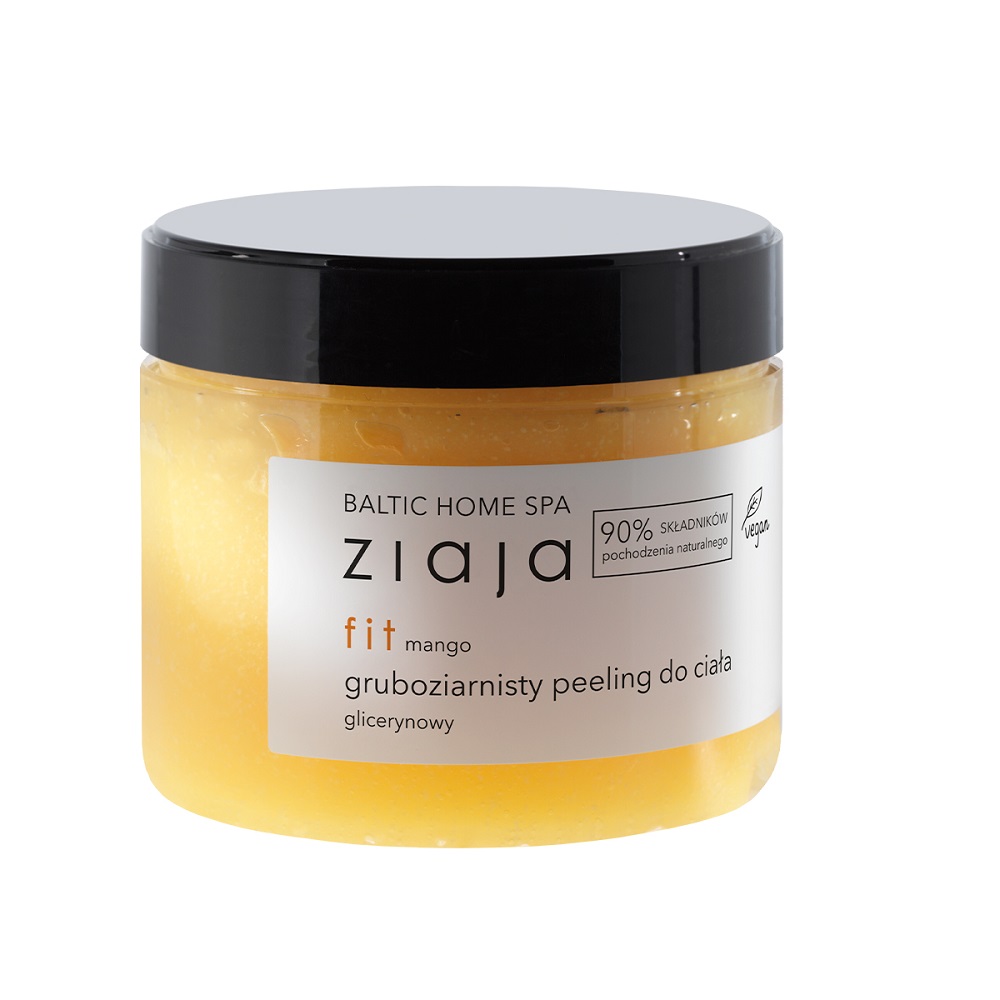 76743811605631140 Baltic Home Spa Fit gruboziarnisty glicerynowy peeling do ciała Mango 300ml - obrazek 1